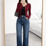 Simple School Jeans Outfit